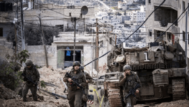 تقوم إسرائيل بتفكيك فلسطين